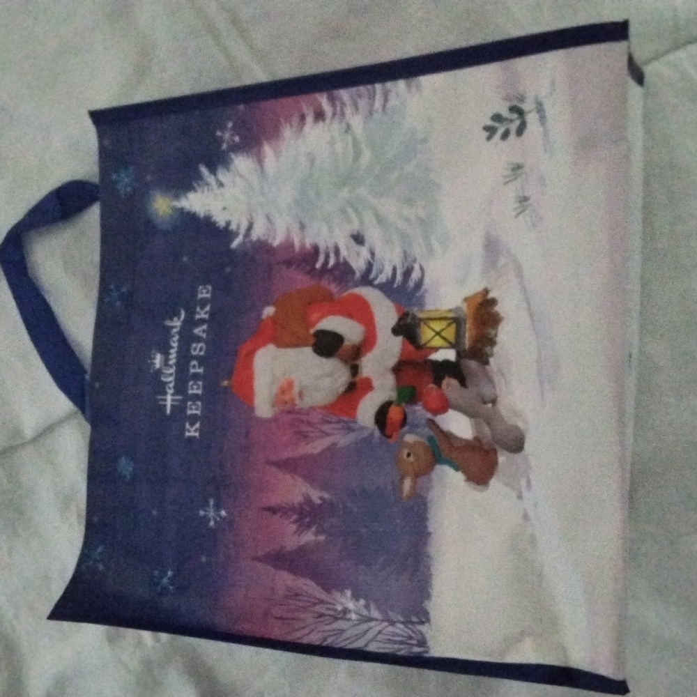 Hallmark 2022 Santa & Friends Keepsake Tote